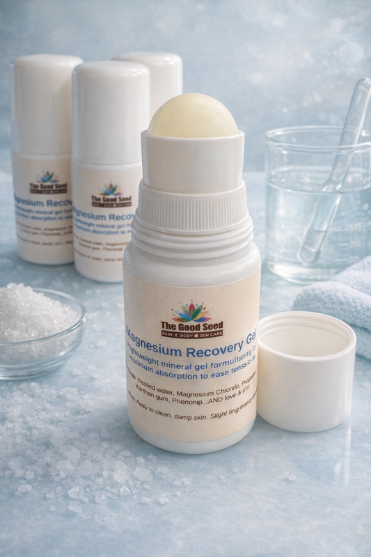 Magnesium Recovery Gel with propanediol for enhanced absorption - 4oz.