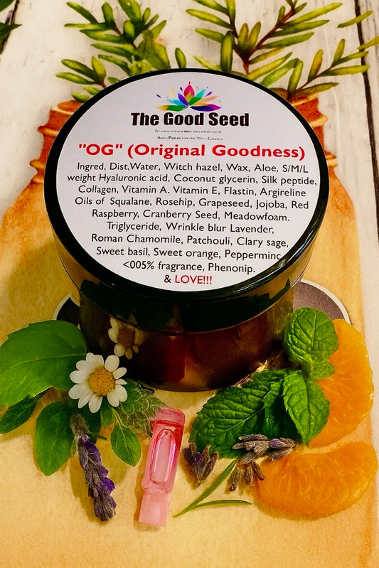 "OG" (Original Goodness) - Face lotion - 4oz